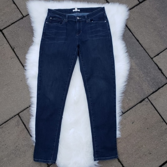 Eileen Fisher Skinny Whiskered Jeans Size 10P - Picture 1 of 5